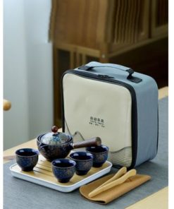 Service à thé chinois en céramique